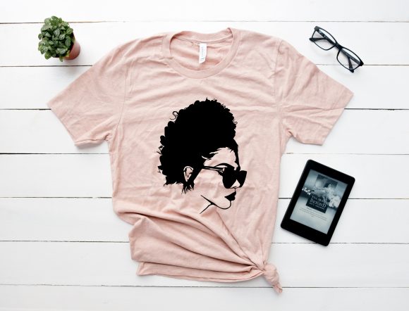 Black Girl Glasses AFRO Clipart Graphics and Illustrations Review