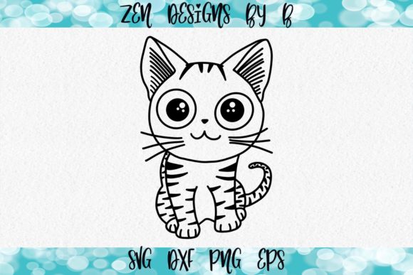 Cat Hand Drawn Graphic for Graphics and Illustrations