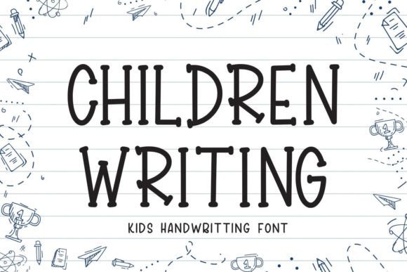 Children Writing Fonts: A Script Amp Review for Local Brands