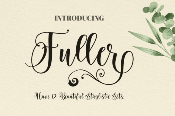 Fuller Embroidery Font Review: A Designer's Take on Real-World Use