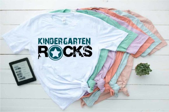 Kindergarten Rocks Rock School Graphics and Illustrations Review