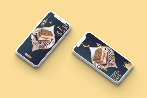 Ramadan Kareem Instagram Stories Promote Graphics and Print Templates