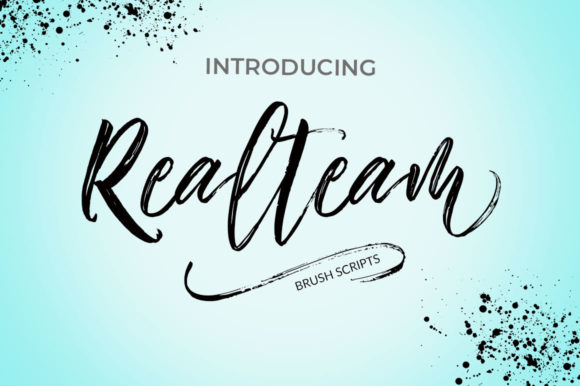 Realteam Fonts: Elevating Script Amp Designs for Publishers
