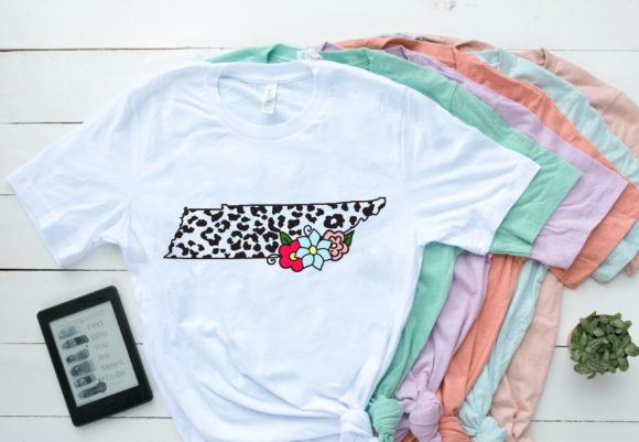 Tennessee Leopard Print Flower Graphics and Illustrations Review