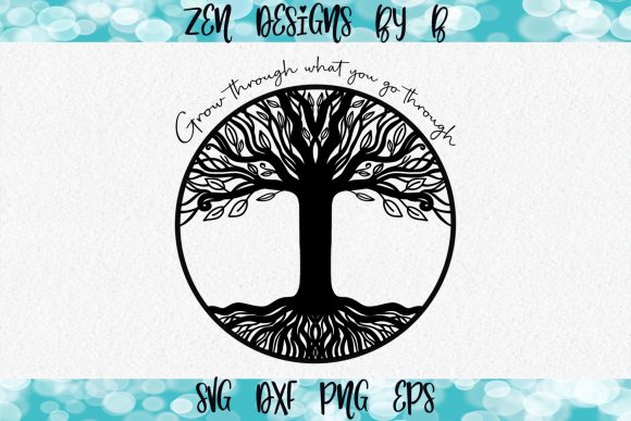 Tree of Life Grow Through: Premium Graphics & Illustrations for Sellers